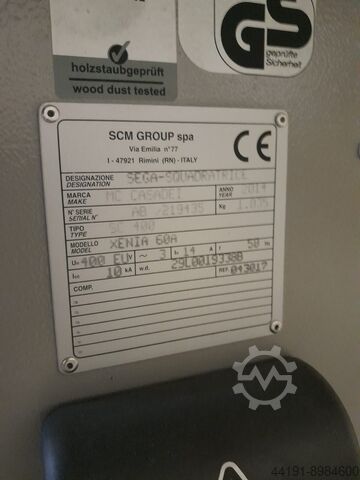 Pila s posuvným stolem SCM Casadei Xenia 60 A