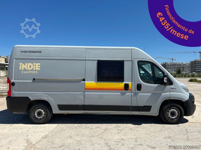 Lakókocsi/lakóautó Fiat Weinsberg Carabus 600 K | 4 posti letto | Completamente attrezzato