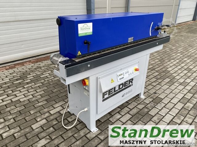 Felder G 330 élzárógép - lánctalpas szállítószalag Felder G 330