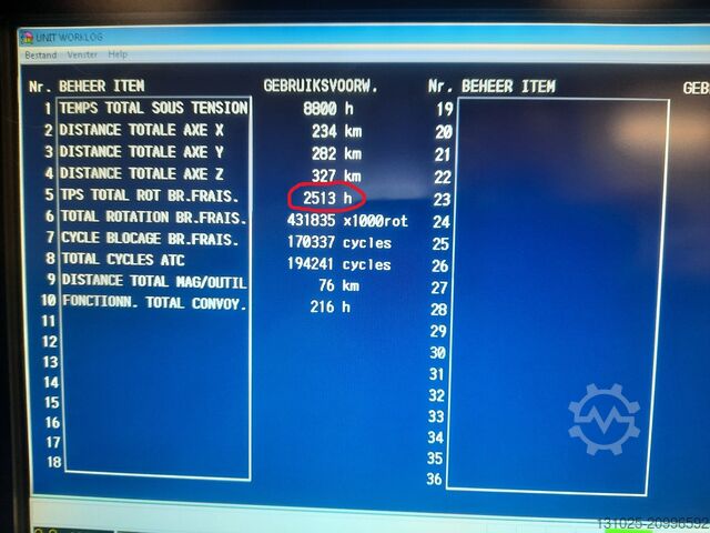 Függőleges megmunkáló központ MAZAK VTC-530C