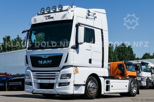 Volumen trækker MAN TGX 18.480 XXL Retarder Standklima Hydraulik EU6