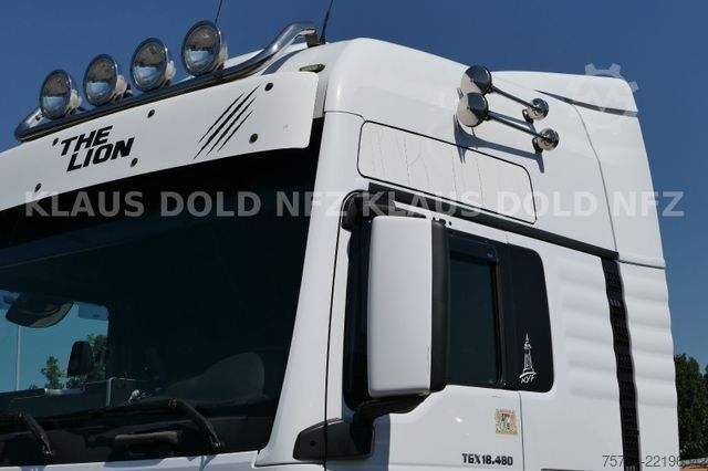 Volumen trækker MAN TGX 18.480 XXL Retarder Standklima Hydraulik EU6