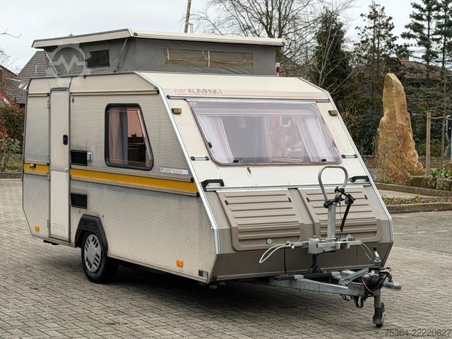 Lakókocsi KIP Kompakt KK 400 EK Wohnwagen Hubdach Küche