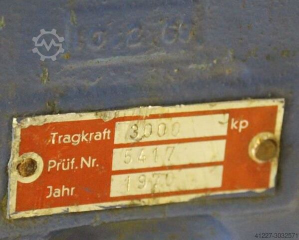 Kranfahrwerk Gedi 3000 kg