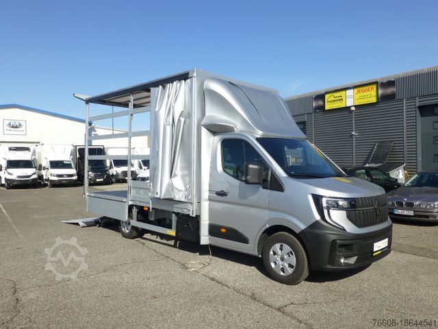 Ponyvával szerelt furgon RENAULT NEW Master Pritsche Plane LBW Premium 2025