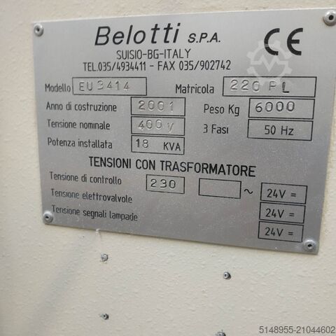 Portalfräsmaschine Belotti EUREKA 4014