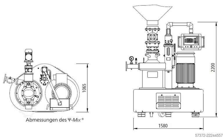 Dispersor inline Netzsch PSI-Mix
