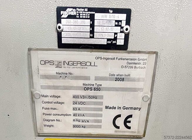 Mașină de frezat cu scule CNC OPS Ingersoll OPS 650