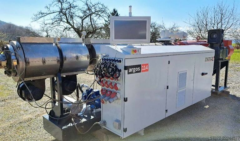 Extruder cu două șuruburi Cincinnati Extrusion ARGOS 114P-76-20-1150-UL