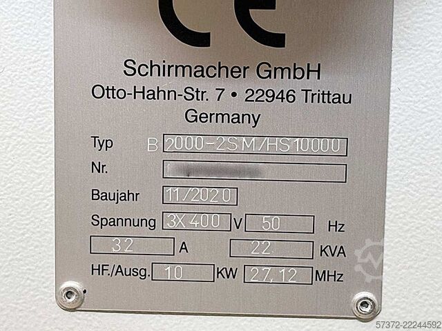Sistem de sudare Schirmacher B2000-2SM/HS10000