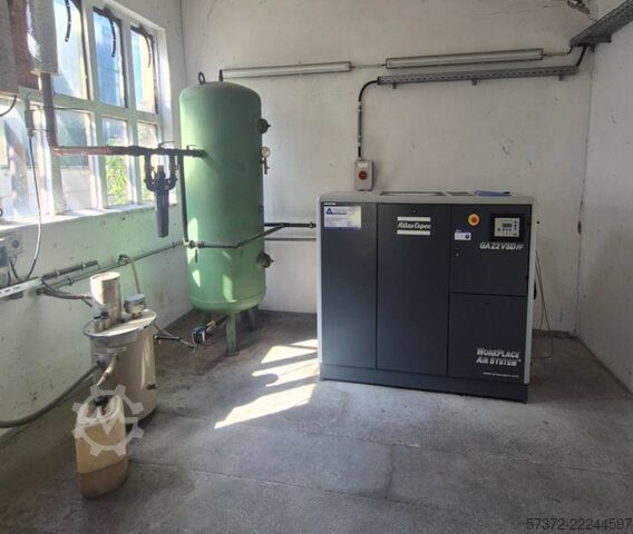 Compresor cu şurub Atlas Copco GA22VSD FF