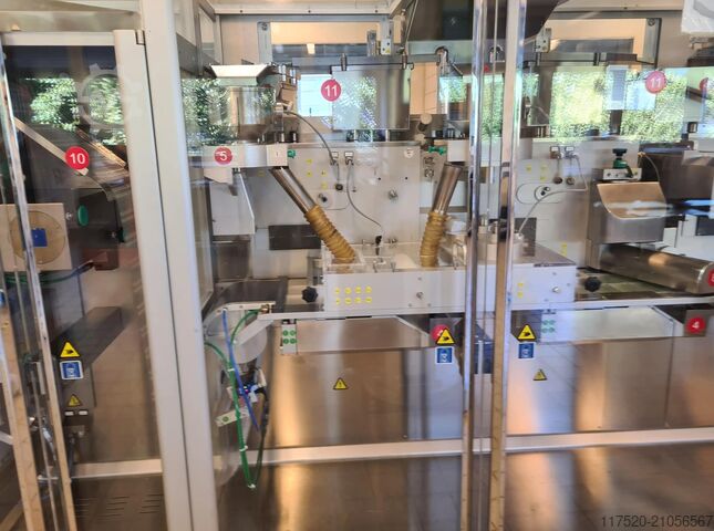 Blisterlinje MARCHESINI MB460 + MA352 + XMV + HC