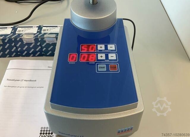 Qiagen tissuelyser LT parelmolen Qiagen Tissuelyser LT