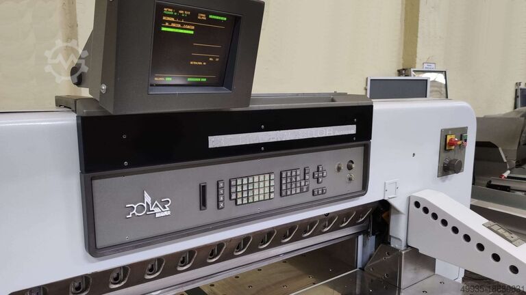 Paper cutting machine Polar Mohr 137EMC-MON-AT Cutting Line-REFURBISHED