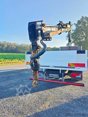  MAN TGM 18.250 Open box + HIAB 166-3