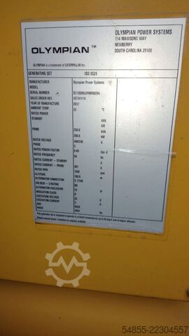   . Olympian Generator XQE250-2