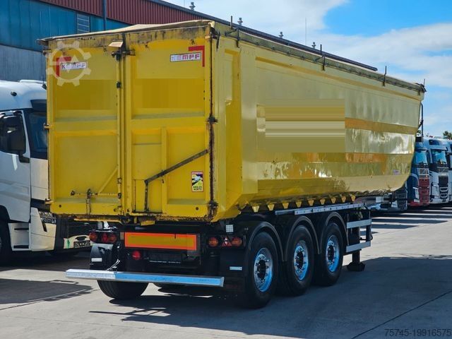 Tipper semitrailer KEMPF SKM * KIPPMULDE * LIFT * VOLLLUFT *