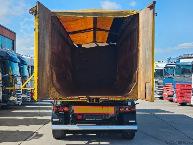 Tipper semitrailer KEMPF SKM * KIPPMULDE * LIFT * VOLLLUFT *