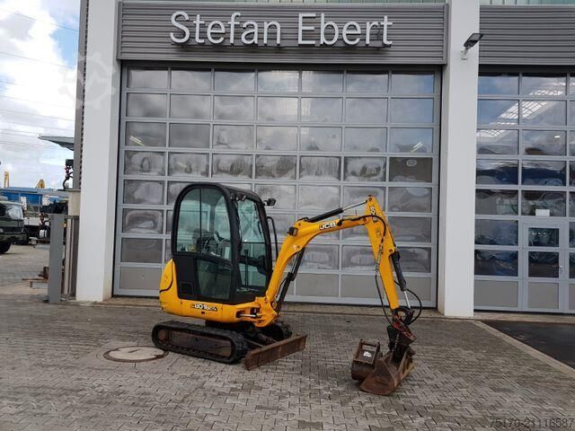 Minibagger JCB 8018 / 3.420h / hydrl. Grabenräumer / Tieflöffel