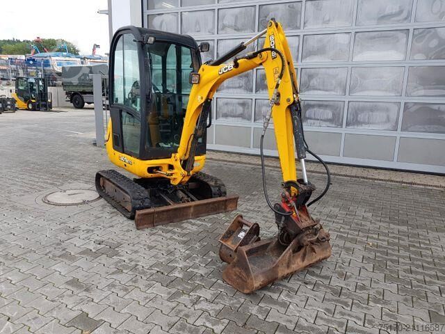 Minibagger JCB 8018 / 3.420h / hydrl. Grabenräumer / Tieflöffel