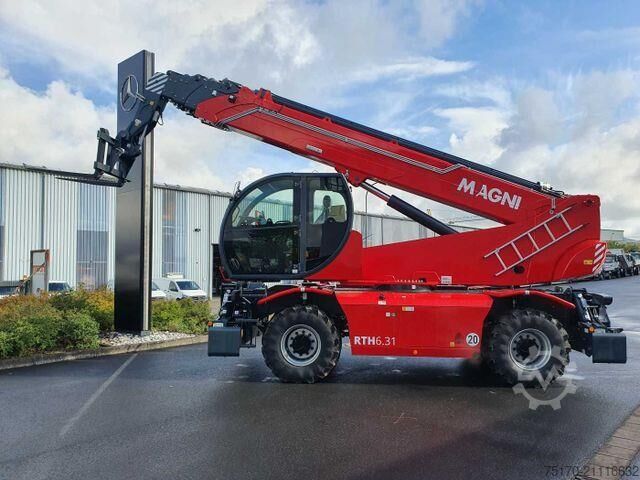 Telescopische lader Magni RTH 6.31 SH / 6to Hubkraft / Funk / NEU