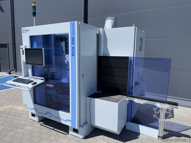 Centro de mecanizado de paso continuo Weeke OPTIMAT BHX200