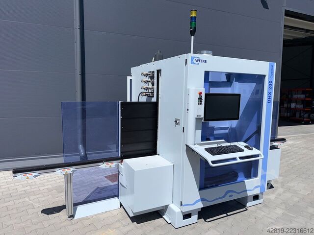 Centro de mecanizado de paso continuo Weeke OPTIMAT BHX200