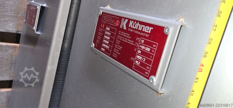 Chiller, koelinstallatie, warmtewisselaar. Wymiennik ciepła chłodnica Kuchner HDD2