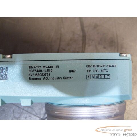 Componente Siemens 6GF3440-1LE10 Codelesegerät