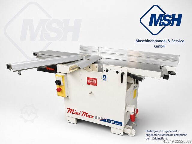 Έτος κατασκευής 2003 / καλή κατάσταση Holzkraft/SCM minimax FS 30 Genius