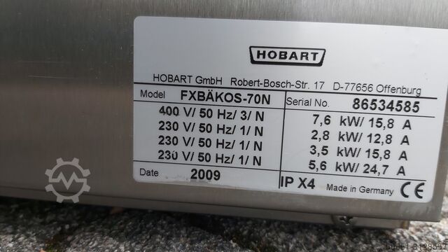 Ticari bulaşık makinesi HOBART PROFI UXTH