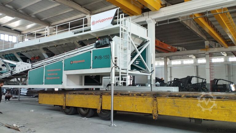 Betonmixinstallatie Polygonmach Polygonmach PVB150 Mobile Cold Asphalt & Emulsi...