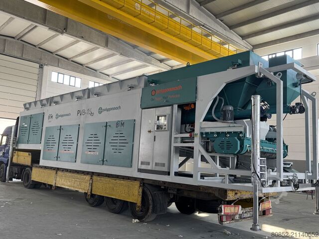 Betonmixinstallatie Polygonmach Polygonmach PVB150 Mobile Cold Asphalt & Emulsi...