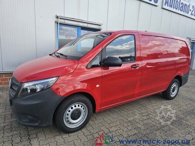 Kassevogn Mercedes-Benz Vito 109 CDI lang 1.Hd 3-Sitze AHK TüV bis 08/27