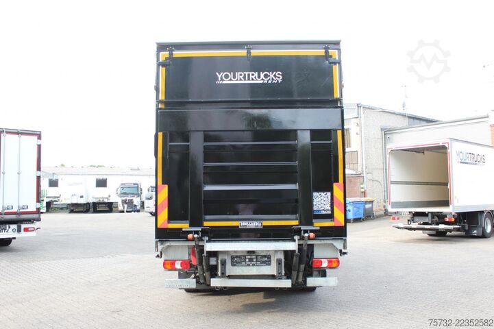 Autocarro con pianale e telone Mercedes-Benz Atego 1218 E6  Schiebeplane 6,52m   Klima   ACC