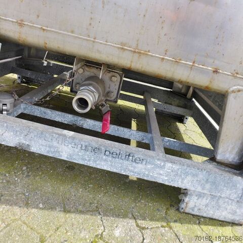 1000 liter IBC container gemaakt van V2A  
