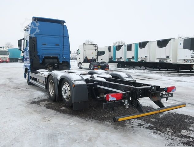 Podwozie ciężarówki MAN 26.510 FLLC TGX Fahrgestell XXL Intarder Lenkachse