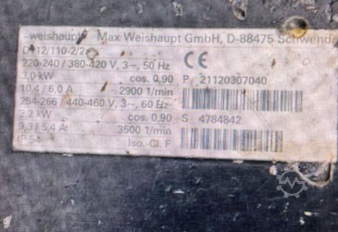 Caldeira a vapor LOOS DF 1500