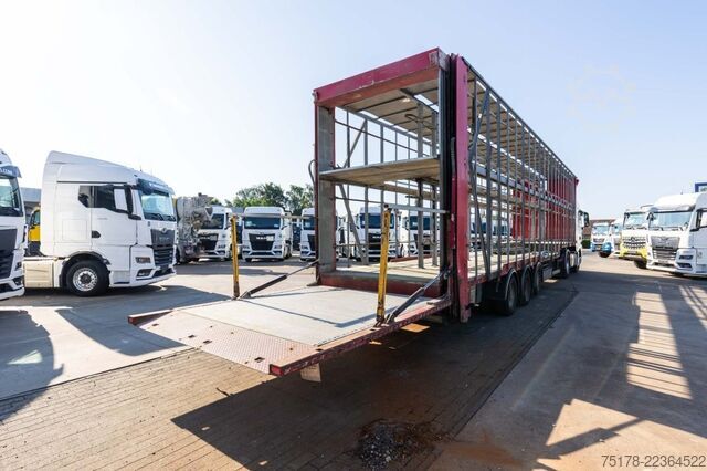 Ponyva LECITRAILER CUELLO CISNE 3E-RD+DOUBLE ETAGE+DHOLLANDIA 2TON