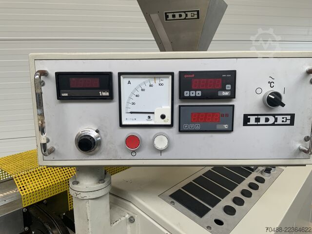 Extrudeuse à une vis Bernhard Ide GmbH & Co.KG ME 60/4x25D