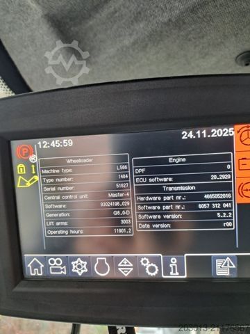 Hjullæsser LIEBHERR L566 XPower Radlader 27,5 Ton *11.900 h *Waage