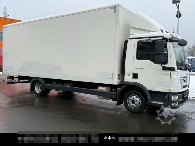 Boxvogn MAN TGL 8.180 Koffer Möbel Maxi 7,05 m lang 44 m³