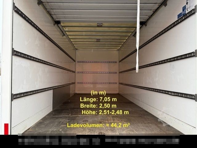 Boxvogn MAN TGL 8.180 Koffer Möbel Maxi 7,05 m lang 44 m³