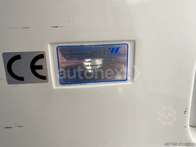 Izotermiczny van chłodnia MERCEDES-BENZ Sprinter 316 MAXI *Frischdienst* KAMERA (0994)