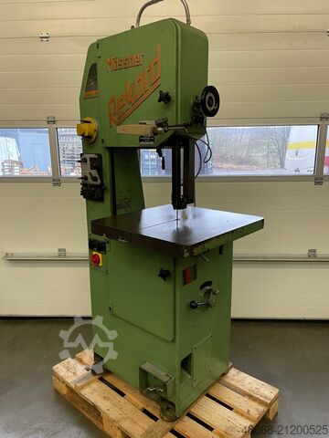 Scie à ruban verticale, scie, scie à ruban pour métal Mössner Rekord SM 420