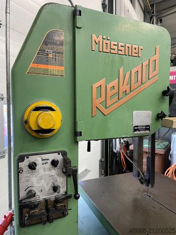 Scie à ruban verticale, scie, scie à ruban pour métal Mössner Rekord SM 420