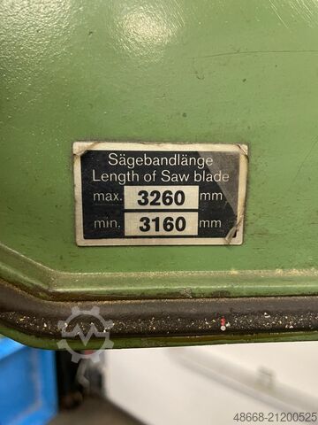 Scie à ruban verticale, scie, scie à ruban pour métal Mössner Rekord SM 420