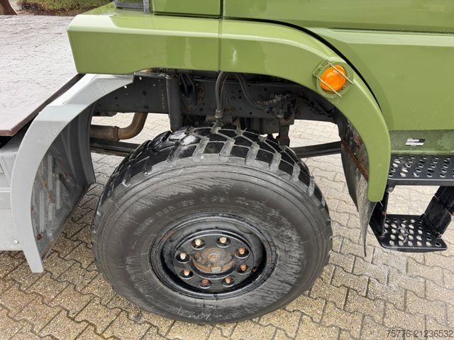 Furgoneta pick-up MERCEDES-BENZ 818 Atego 4x4 Allrad Miltär Camper 1018