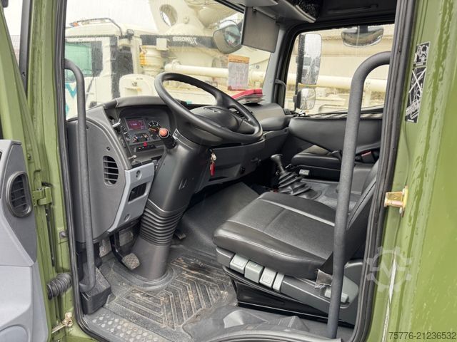 Furgoneta pick-up MERCEDES-BENZ 818 Atego 4x4 Allrad Miltär Camper 1018