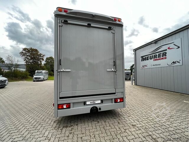 Kreaturvogn MERCEDES-BENZ ATEGO 1530 TT-XL  5 Pferde POP-OUT